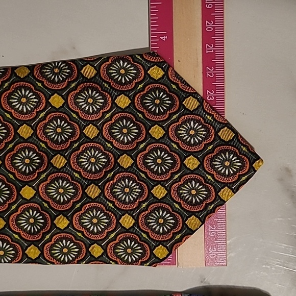 J. Crew Men's SILK Patterned Ties Multicolor Set (2) Career Professional Preppy - Picture 7 of 7